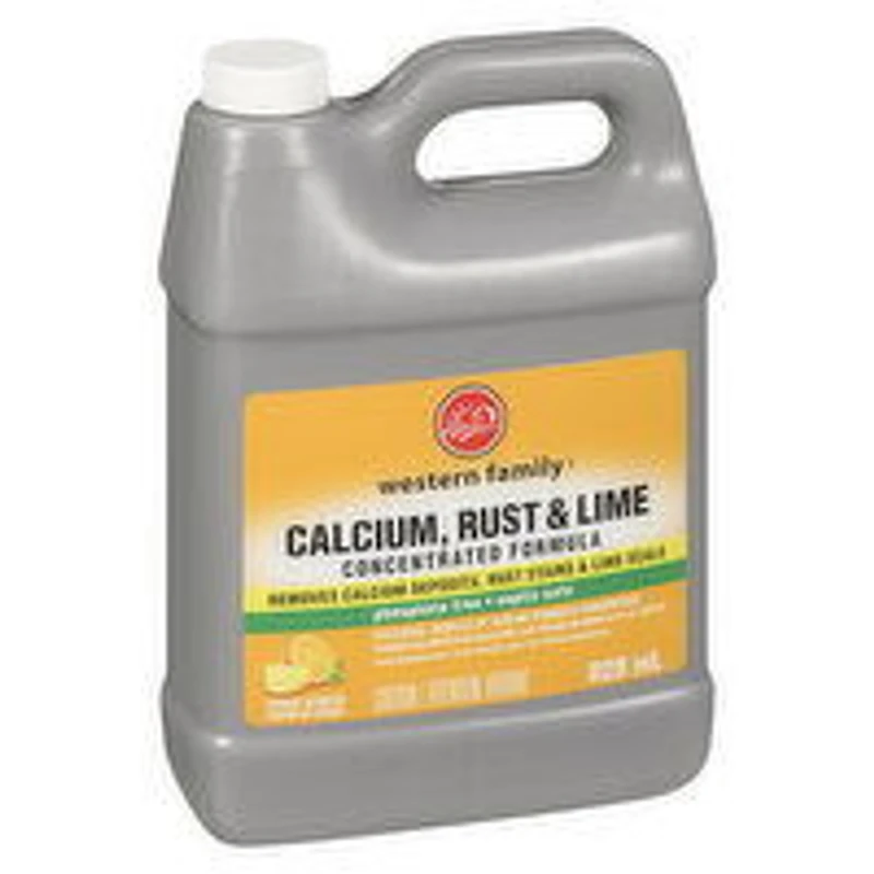 Western Family - Calcium Rust & Lime Concentrated Formula, 828 Millilitre