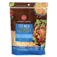 Western Family - Tex Mex Shredded Cheese Blend Light, 320 Gram