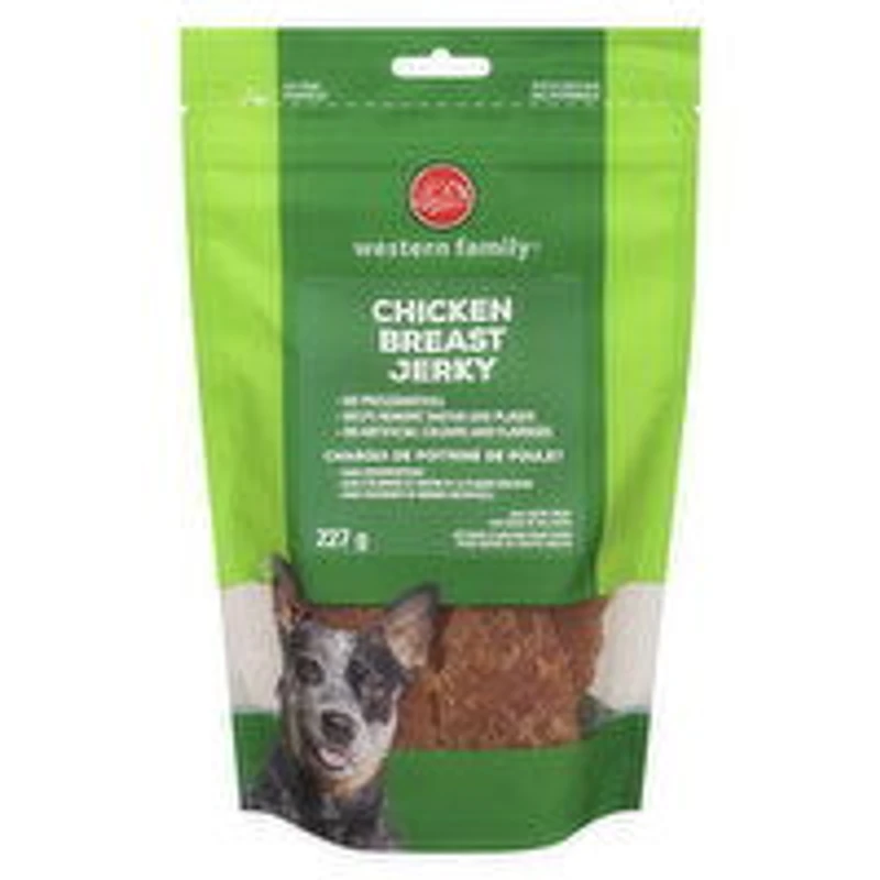 Western Family - Chicken Breasts Jerky, Natural Real, 227 Gram