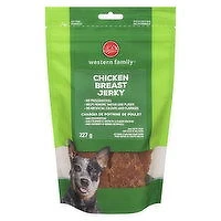 Western Family - Chicken Breasts Jerky, Natural Real, 227 Gram