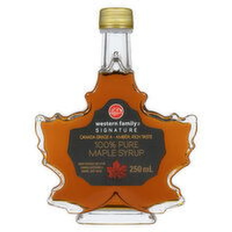 Western Family - 100% Pure Maple Syrup, 250 Millilitre