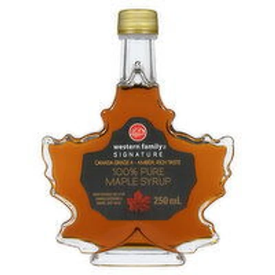 Western Family - 100% Pure Maple Syrup, 250 Millilitre