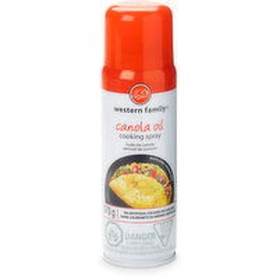 Western Family - Premium Canola Oil Cooking Spray, 170 Gram