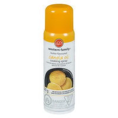 Western Family - Cooking Spray - Canola Butter, 141 Gram