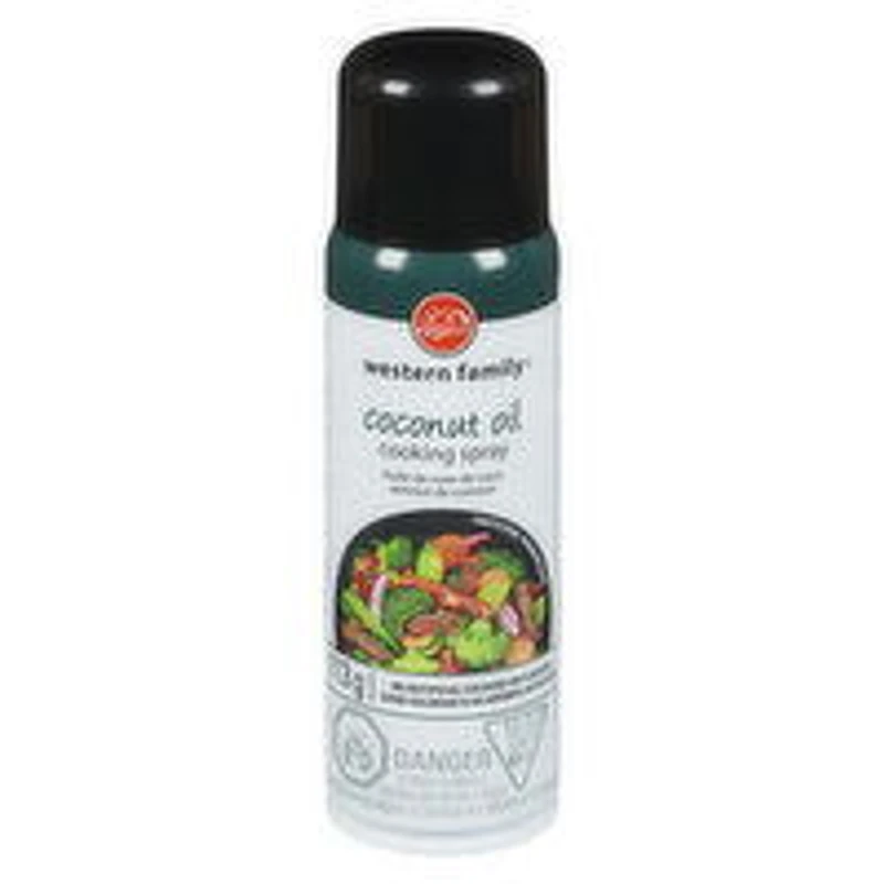 Western Family - Cooking Spray - Coconut Oil, 113 Gram