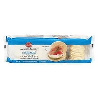 Western Family - Original Rice Crackers, 100 Gram