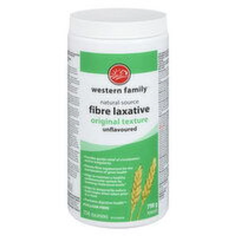 Western Family - Fibre Laxative-  Original Unflavored, 798 Gram