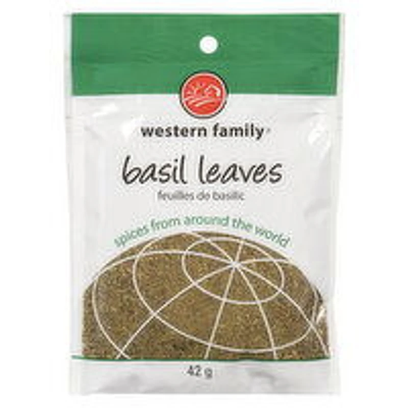 Western Family - Basil Leaves, 42 Gram