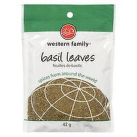 Western Family - Basil Leaves, 42 Gram