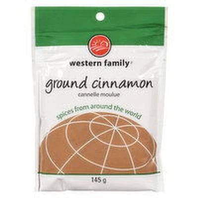 Western Family - Cinnamon - Ground, 145 Gram