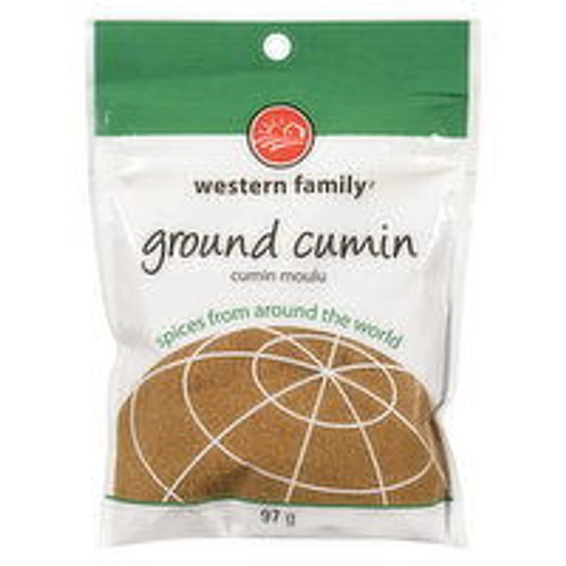 Western Family - Ground Cumin, 97 Gram