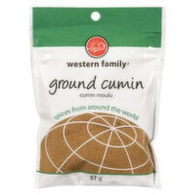 Western Family - Ground Cumin, 97 Gram