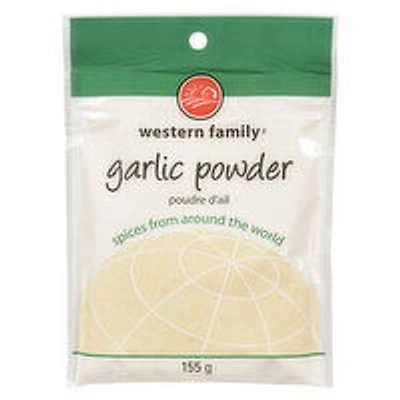 Western Family - Garlic Powder, 155 Gram