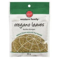 Western Family - Oregano Leaves, 32 Gram