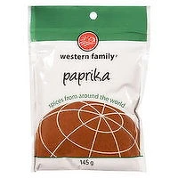 Western Family - Paprika - Ground, 145 Gram