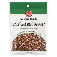 Western Family - Pepper - Crushed Red, 62 Gram