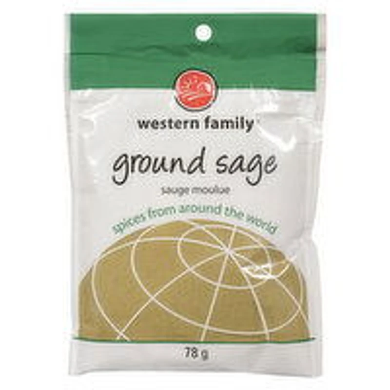 Western Family - Ground Sage, 78 Gram