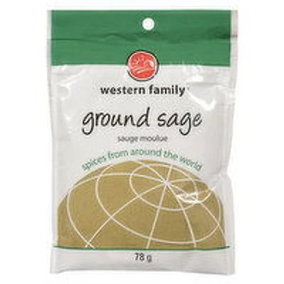 Western Family - Ground Sage, 78 Gram