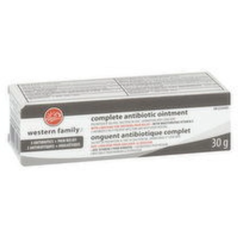 Western Family - Complete Antibiotic Ointment, 30 Gram