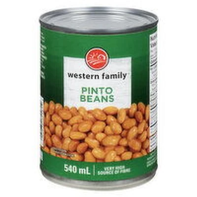 Western Family - Pinto Beans, 540 Millilitre
