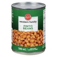 Western Family - Pinto Beans, 540 Millilitre