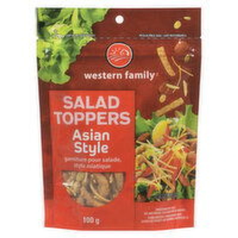 Western Family - Salad Toppers Asian Style, 100 Gram