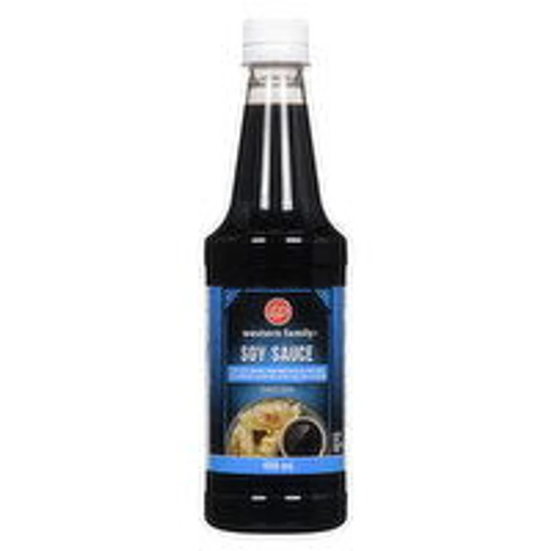 Western Family - Soy Sauce - Reduced Sodium, 450 Millilitre