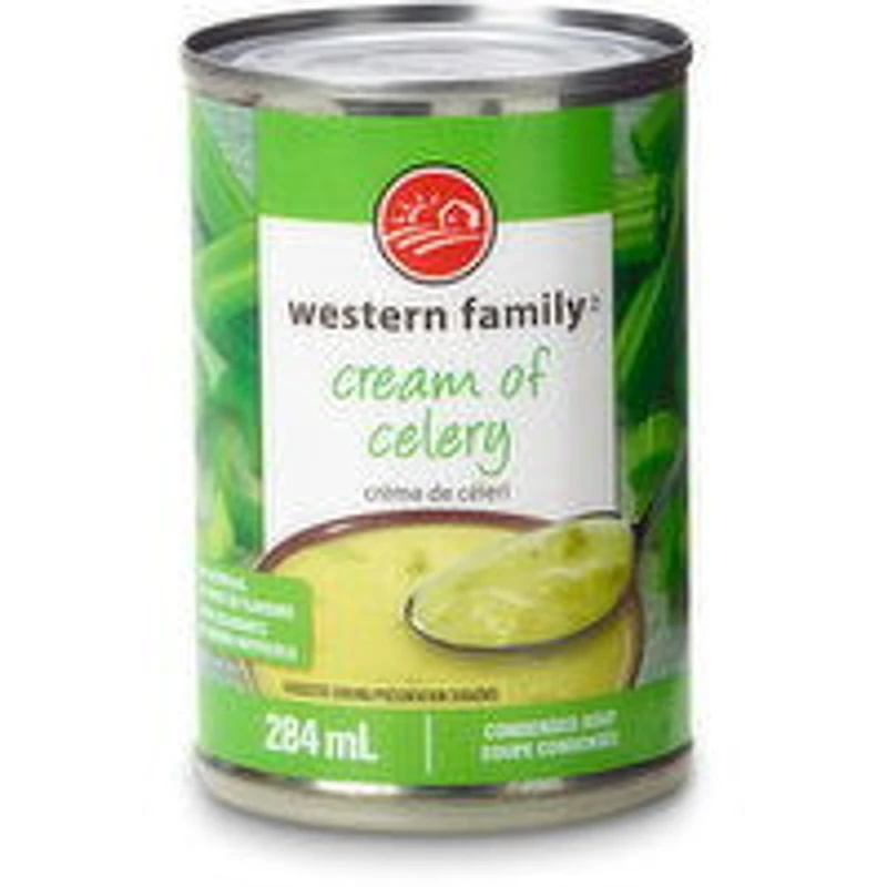 Western Family - Condensed Soup - Cream Of Celery, 284 Millilitre