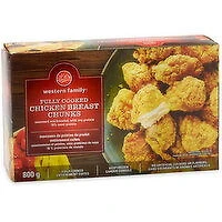 Western Family - Chicken Breast Chunks, 800 Gram