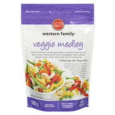 Western Family - Veggie Medley, 500 Gram