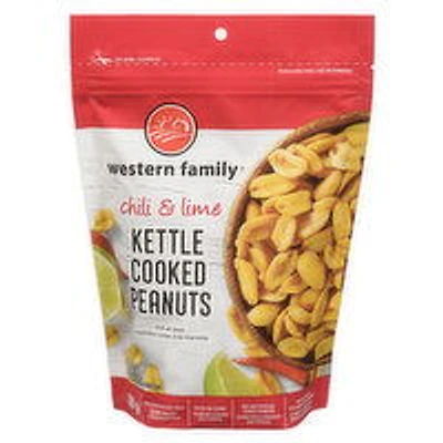 Western Family - Kettle Cooked Peanuts - Chili & Lime, 400 Gram