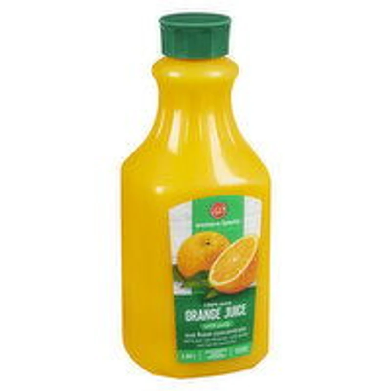 Western Family - Orange Juice with Pulp, 1.54 Litre
