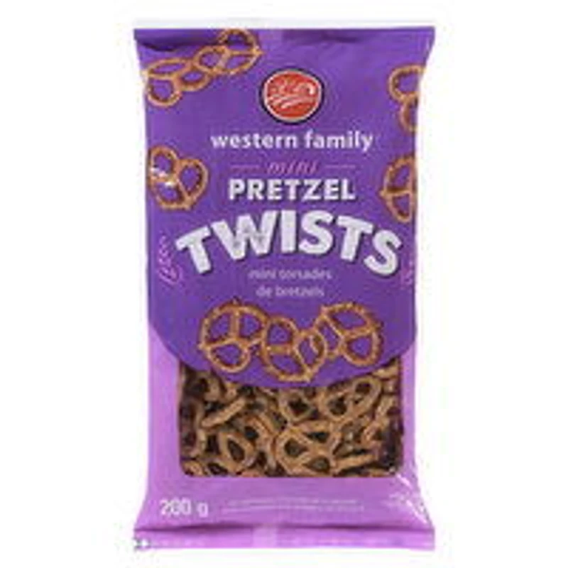 Western Family - Mini Pretzel Twists, 200 Gram