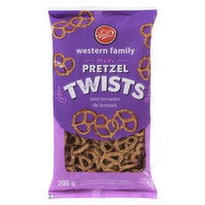 Western Family - Mini Pretzel Twists, 200 Gram