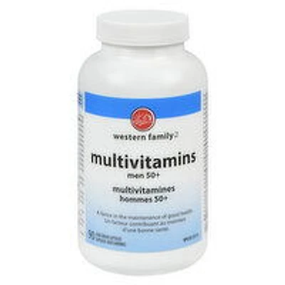 Western Family - Multi Vitamin Mens 50+, 90 Each