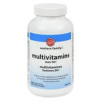 Western Family - Multi Vitamin Mens 50+, 90 Each