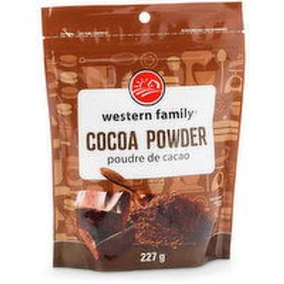 Western Family - Cocoa Powder, 227 Gram