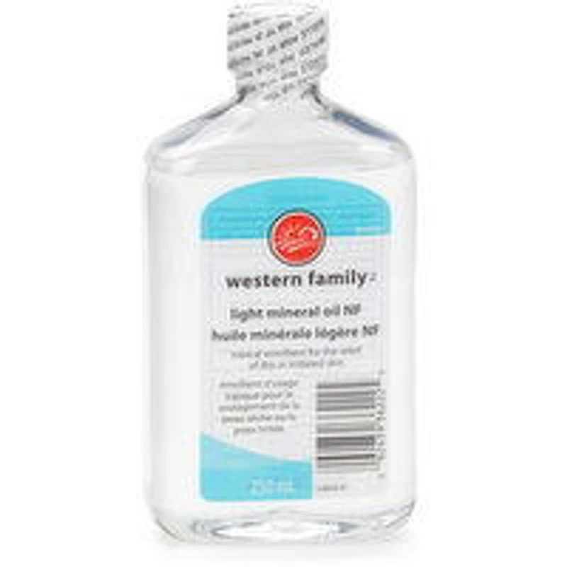 Western Family - Light Mineral Oil nf, 250 Millilitre