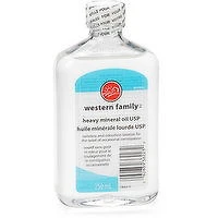 Western Family - Heavy Mineral Oil USP, 250 Millilitre