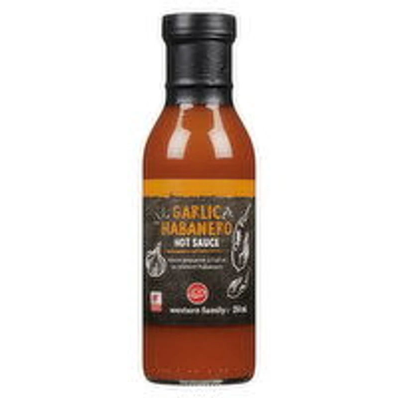 Western Family - Garlic Habanero Sauce, 354 Millilitre