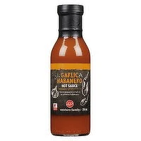 Western Family - Garlic Habanero Sauce, 354 Millilitre