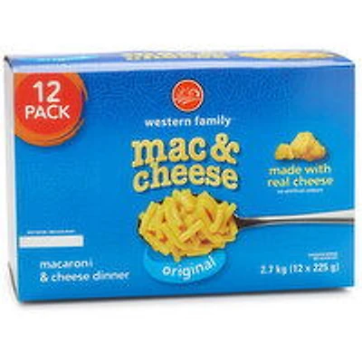 Western Family - Macaroni & Cheese Dinner, 225 Gram