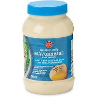 Western Family - Light Mayonnaise, 890 Millilitre