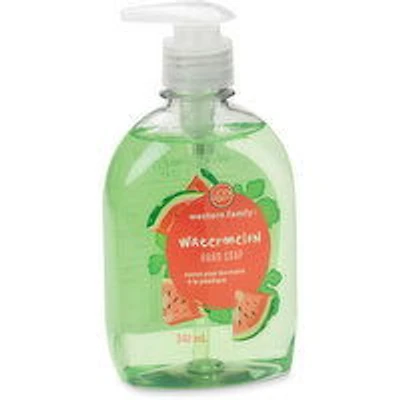 Western Family - Watermelon Hand Soap, 340 Millilitre