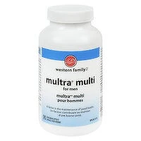 Western Family - Multra Mutli for Men, 90 Each