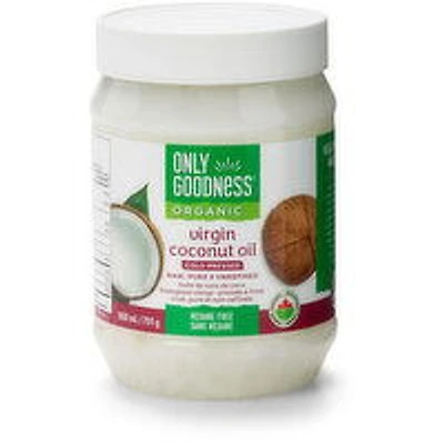 Only Goodness - Organic Virgin Coconut Oil, 860 Millilitre