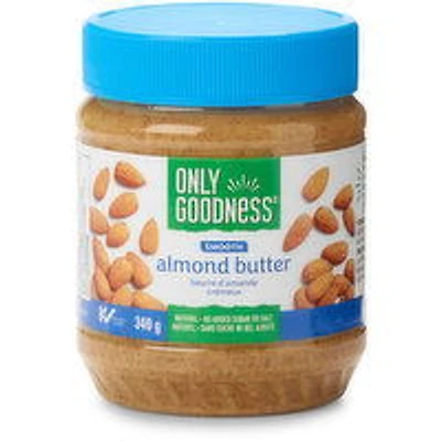Only Goodness - Smooth Almond Butter, 340 Gram