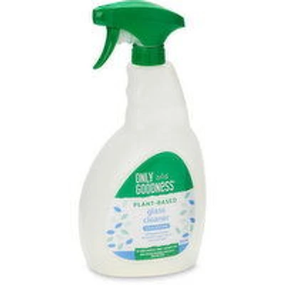 Only Goodness - Plant-Based Glass Cleaner, Unscented, 950 Millilitre