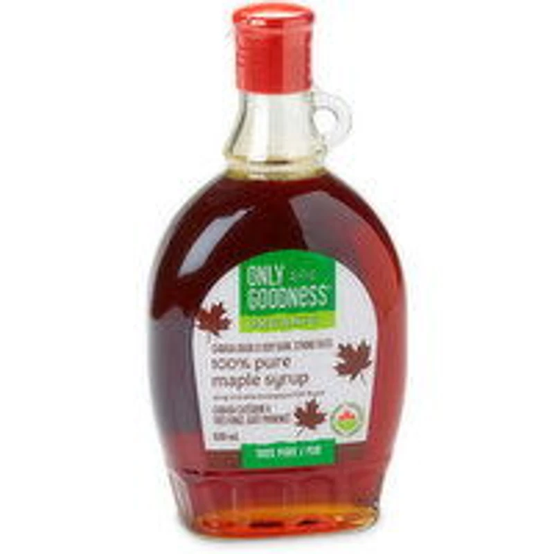 Only Goodness - Only Goodness Pure Mple Syrup Vry Drk, 500 Millilitre