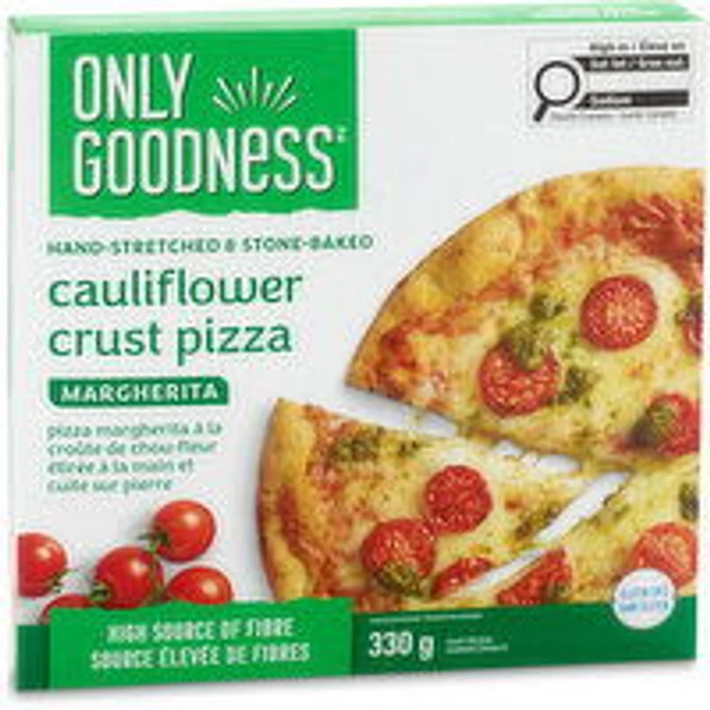 Only Goodness - Margherita Cauliflower Crust Pizza, 330 Gram